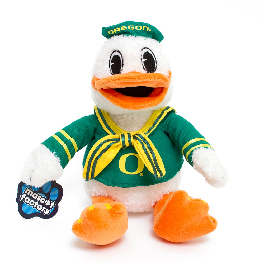 Classic Oregon O, Duck, 9", Plush, Mascot